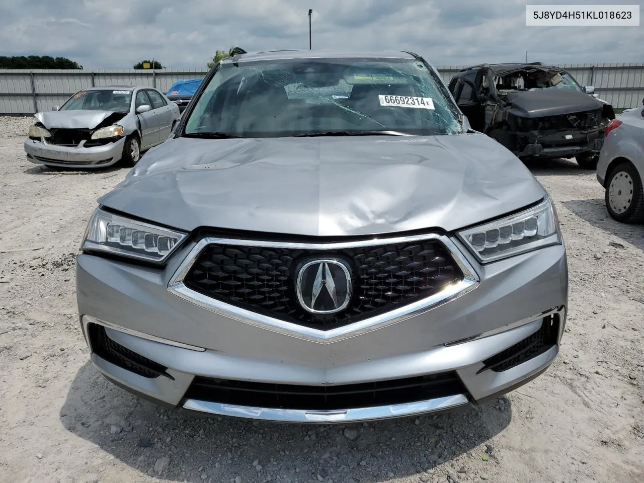 5J8YD4H51KL018623 2019 Acura Mdx Technology