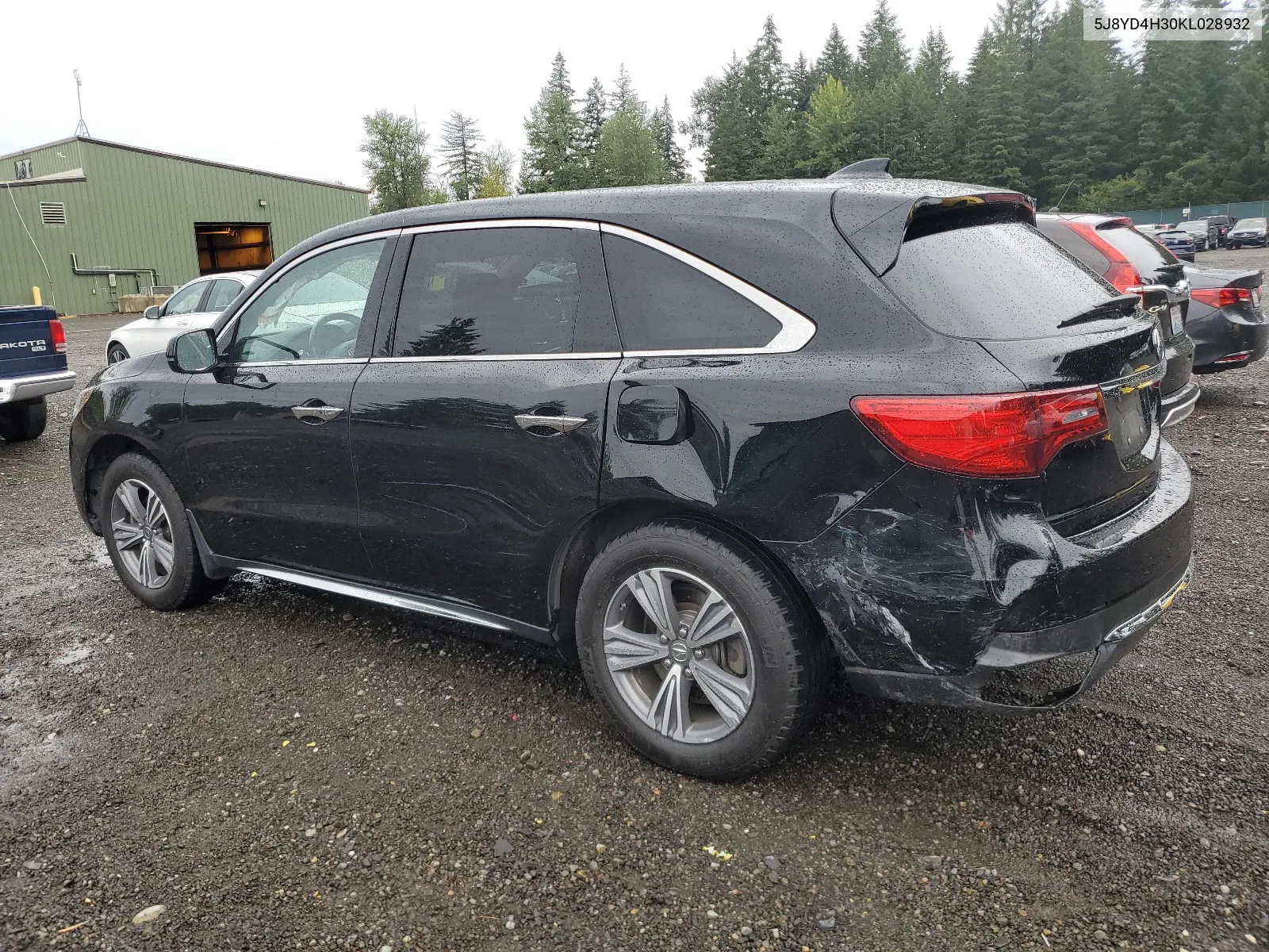 2019 Acura Mdx VIN: 5J8YD4H30KL028932 Lot: 68186234