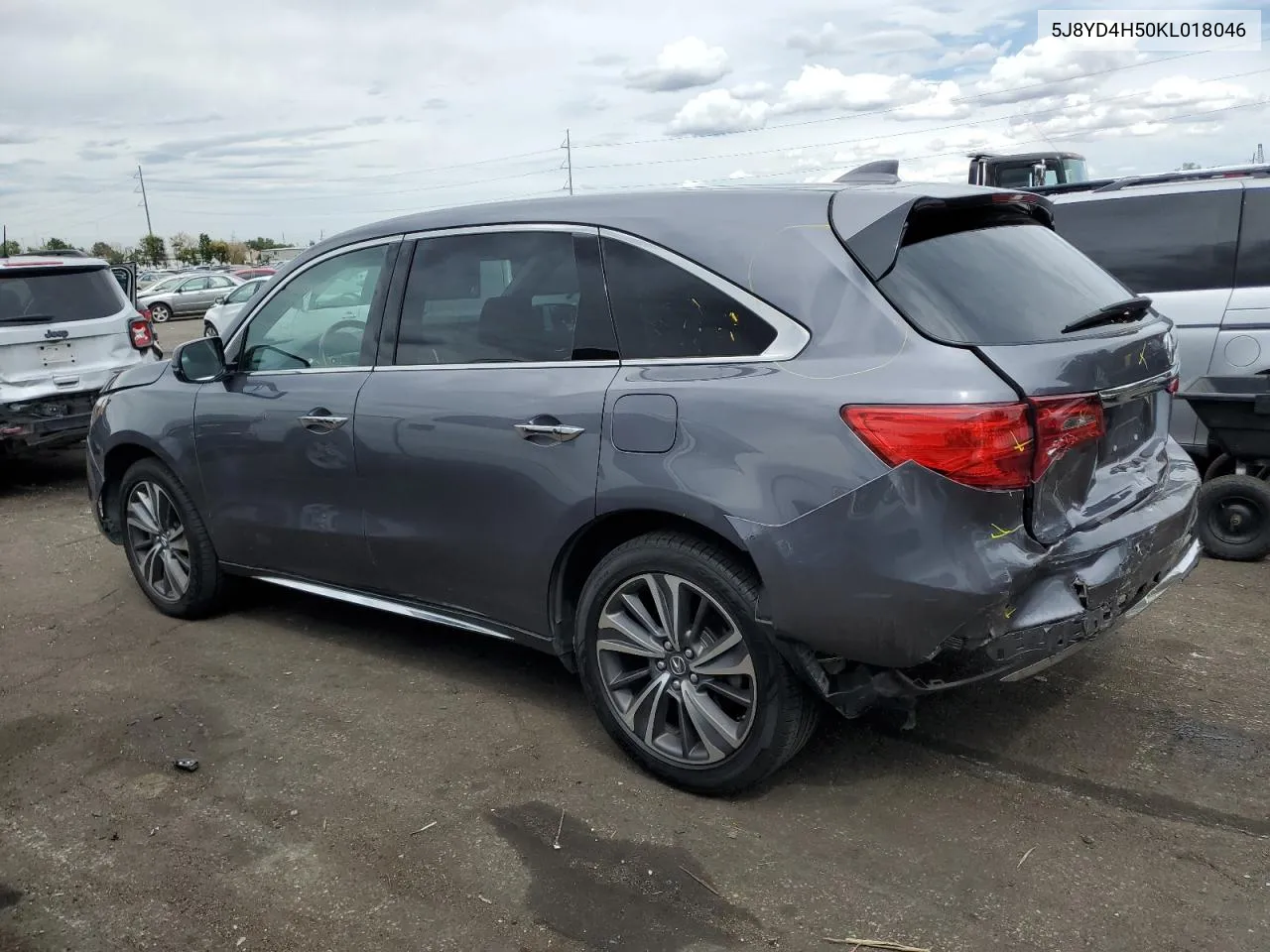 2019 Acura Mdx Technology VIN: 5J8YD4H50KL018046 Lot: 68919294