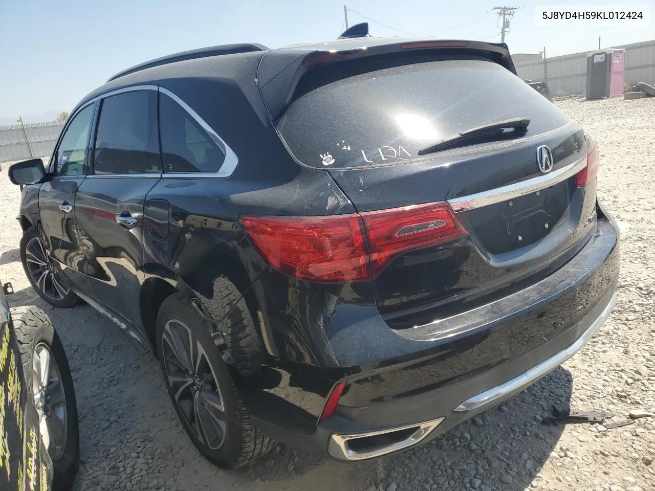 2019 Acura Mdx Technology VIN: 5J8YD4H59KL012424 Lot: 69347414