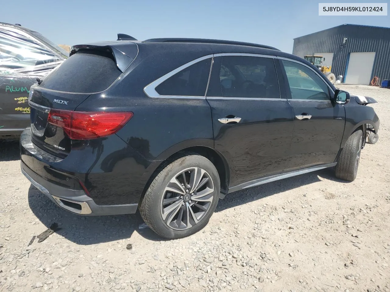 5J8YD4H59KL012424 2019 Acura Mdx Technology