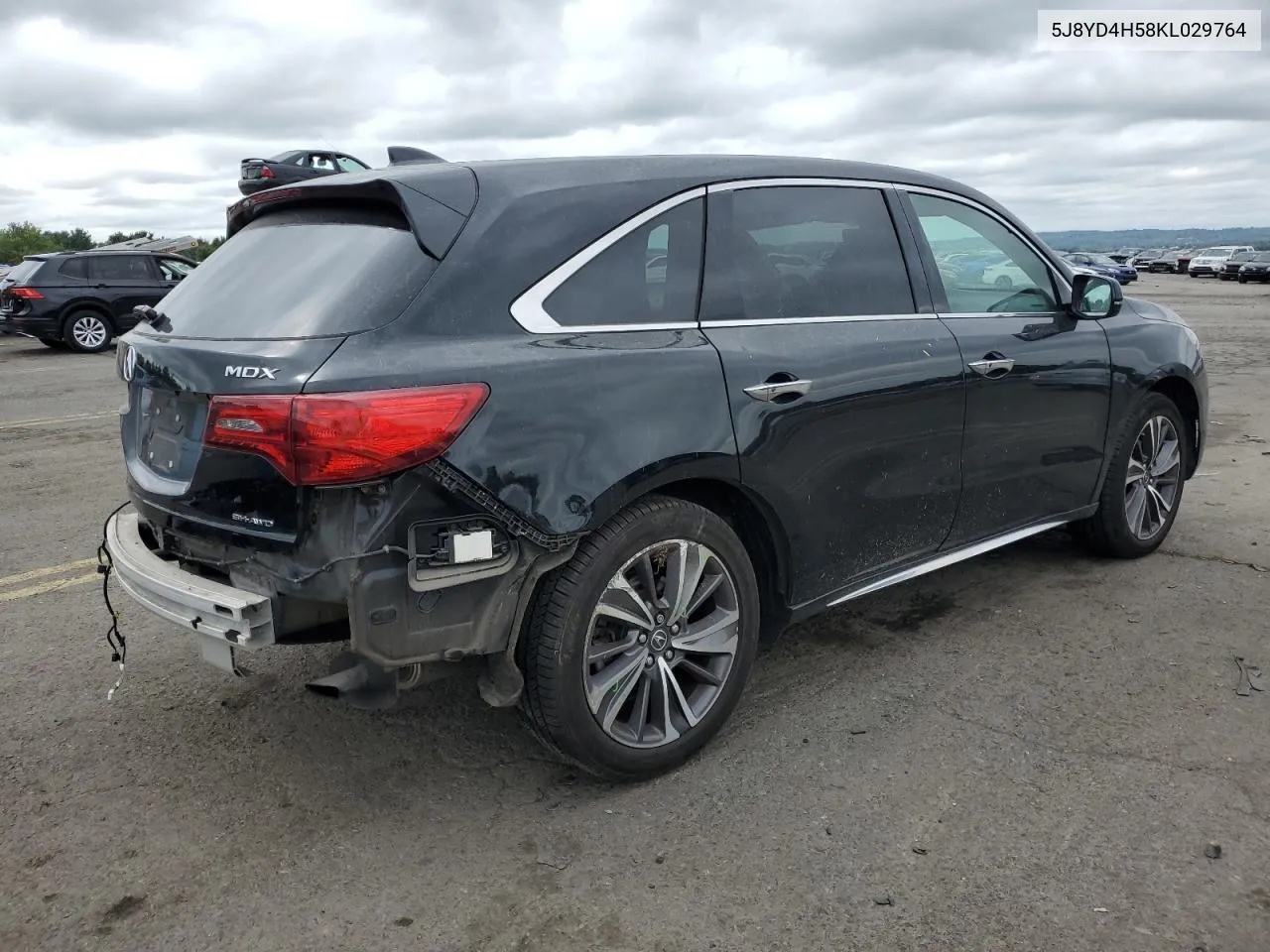 2019 Acura Mdx Technology VIN: 5J8YD4H58KL029764 Lot: 69459404