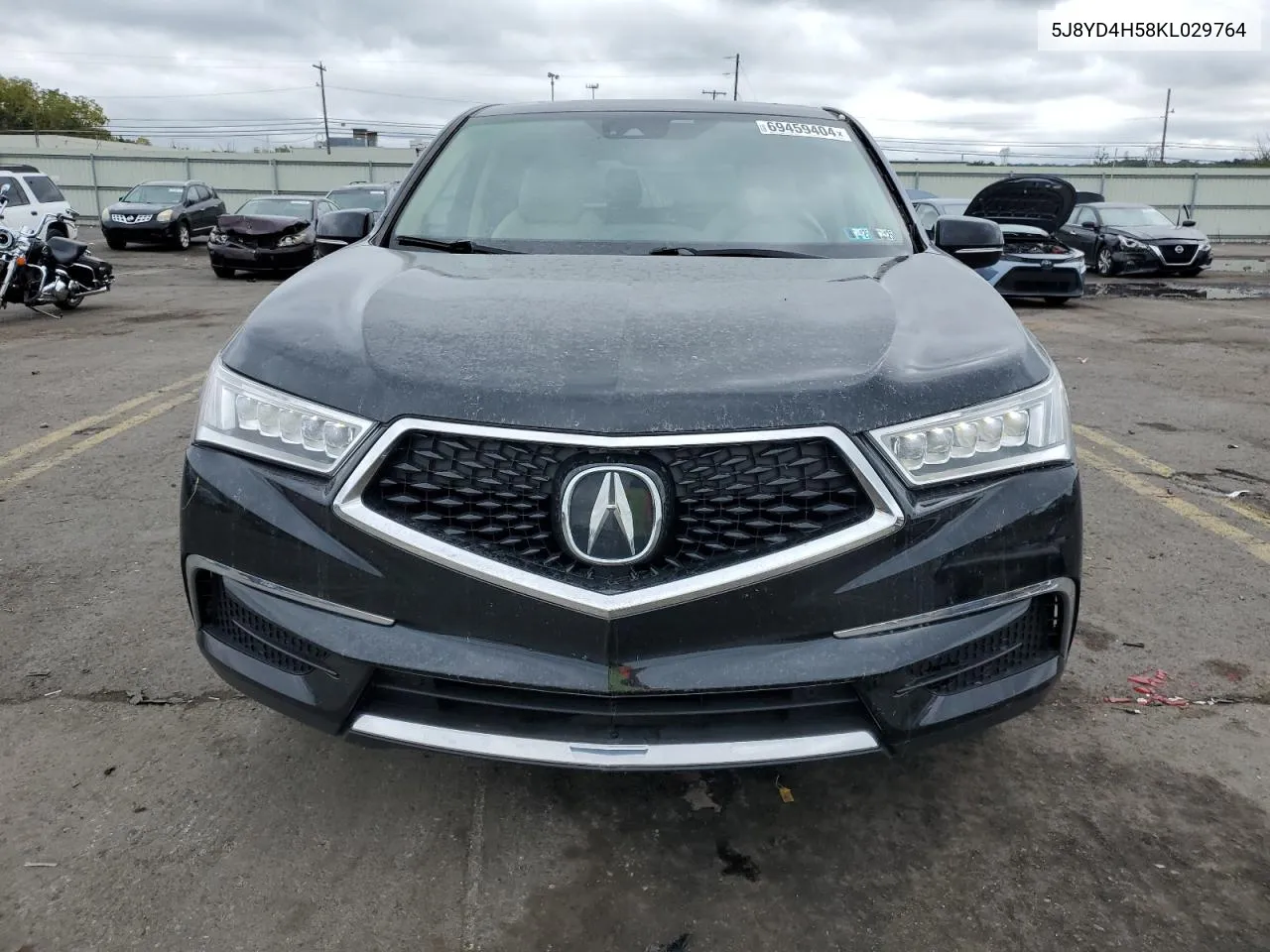 2019 Acura Mdx Technology VIN: 5J8YD4H58KL029764 Lot: 69459404