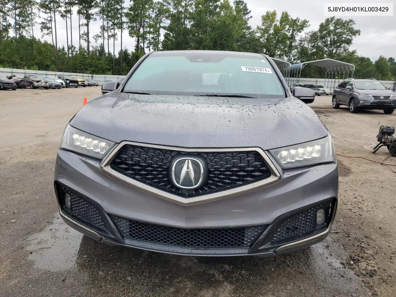 5J8YD4H01KL003429 2019 Acura Mdx A-Spec