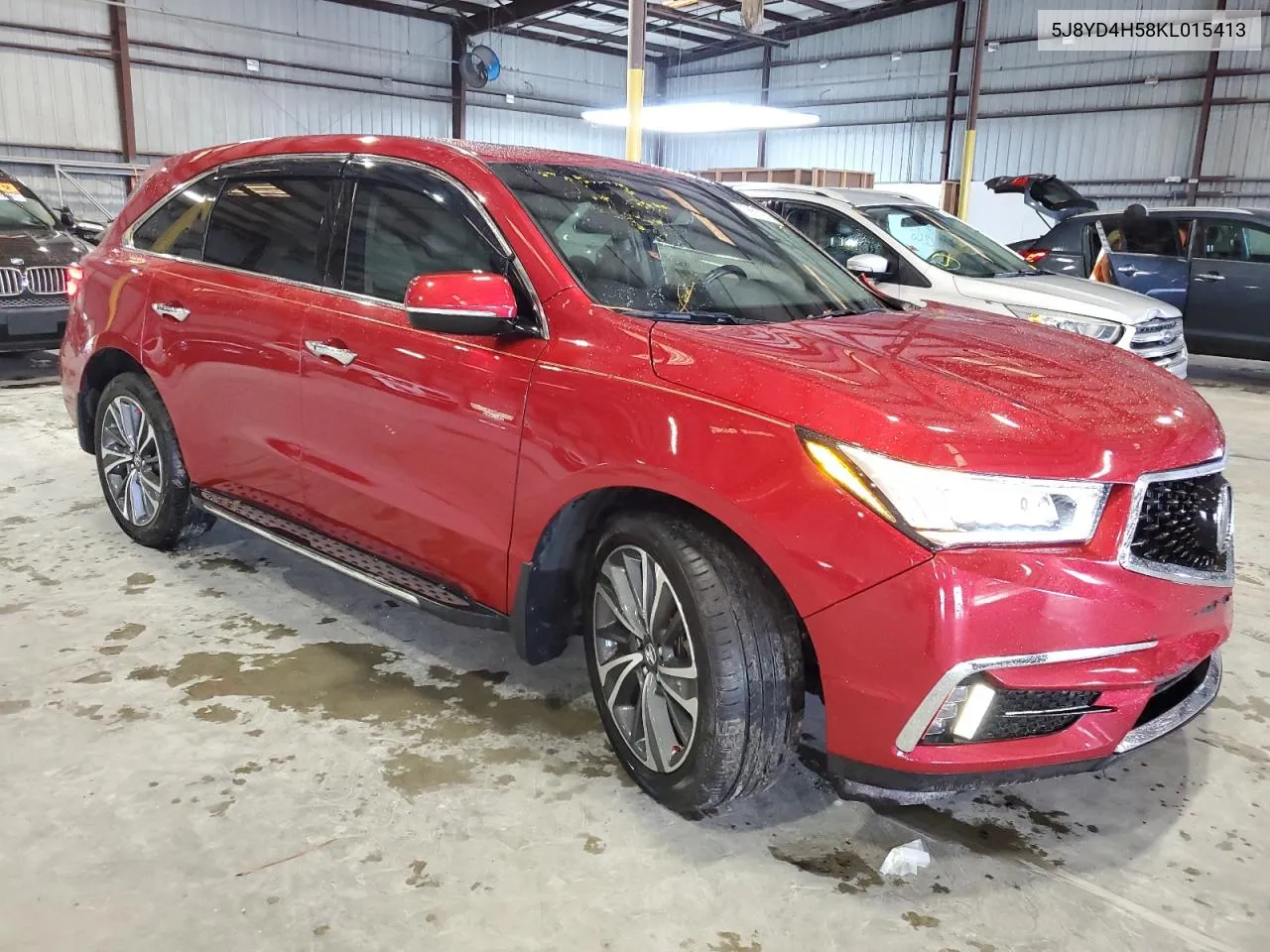 2019 Acura Mdx Technology VIN: 5J8YD4H58KL015413 Lot: 70651454