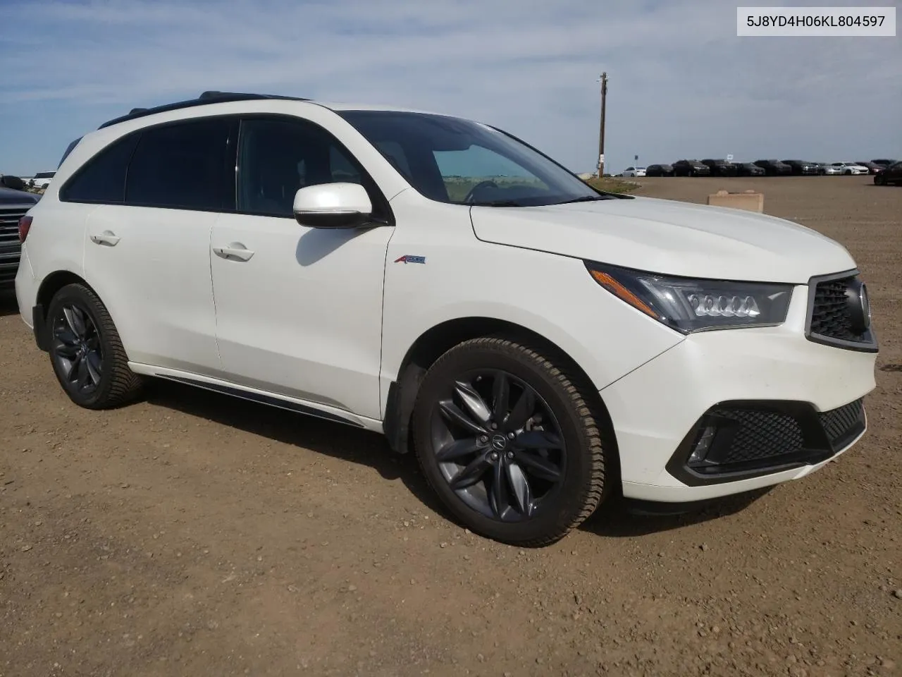 2019 Acura Mdx A-Spec VIN: 5J8YD4H06KL804597 Lot: 71553344