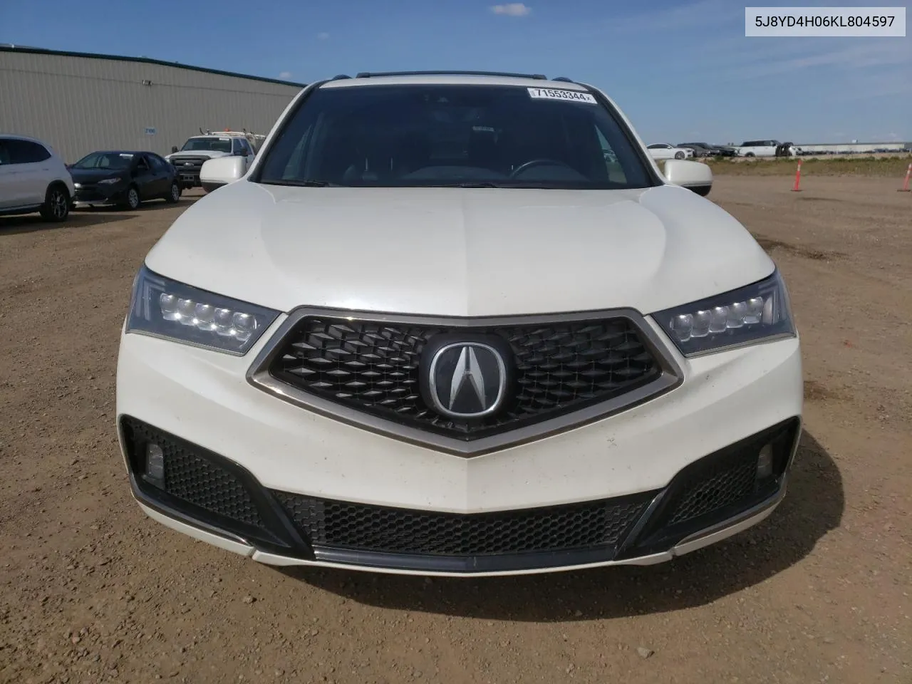 2019 Acura Mdx A-Spec VIN: 5J8YD4H06KL804597 Lot: 71553344