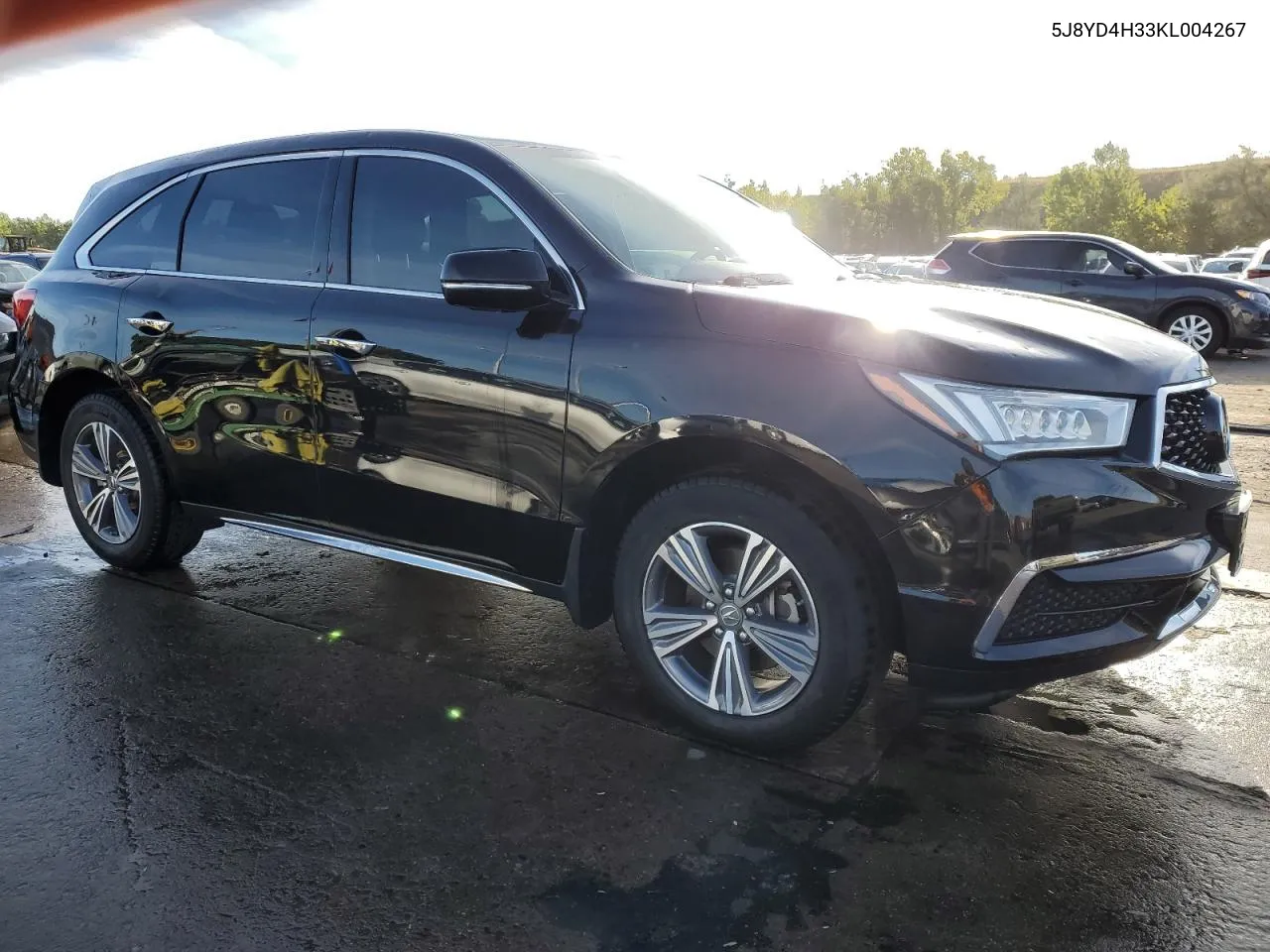 2019 Acura Mdx VIN: 5J8YD4H33KL004267 Lot: 72559204