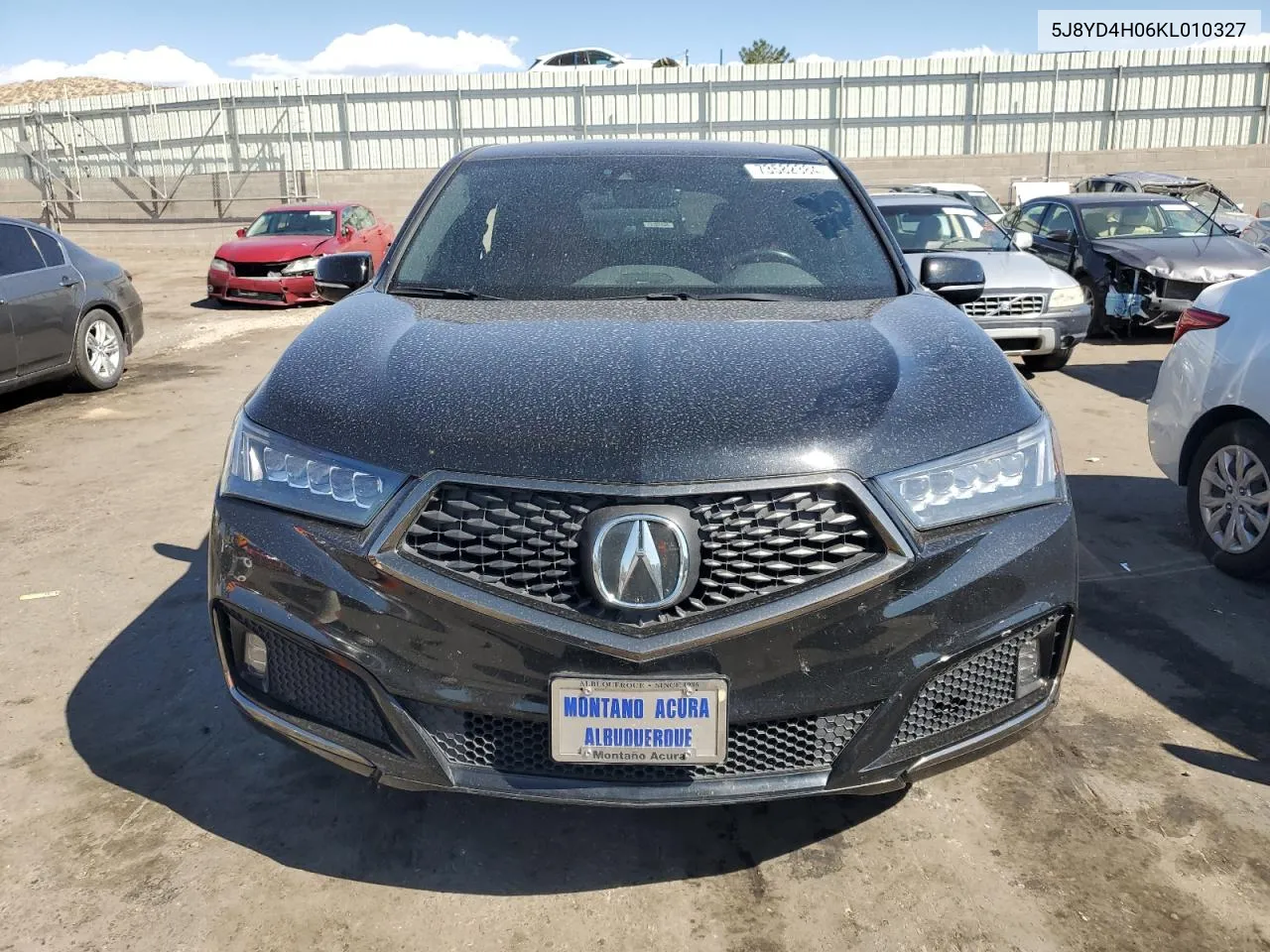 2019 Acura Mdx A-Spec VIN: 5J8YD4H06KL010327 Lot: 73582384