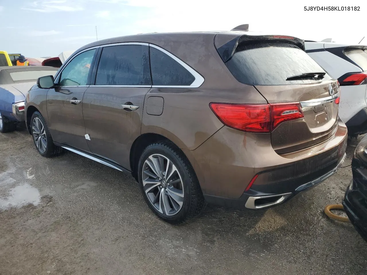 2019 Acura Mdx Technology VIN: 5J8YD4H58KL018182 Lot: 75800944