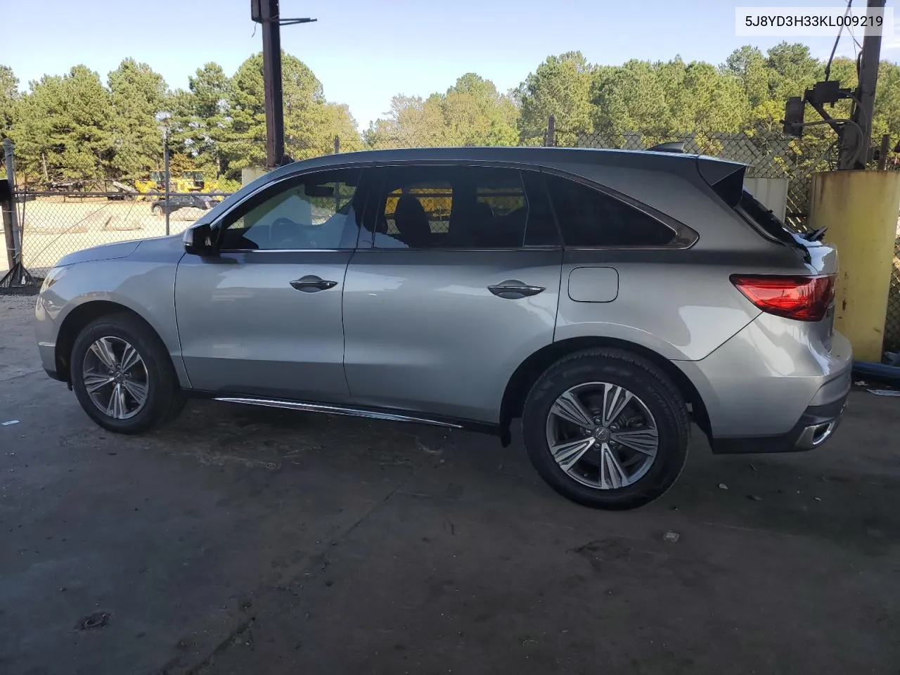 2019 Acura Mdx VIN: 5J8YD3H33KL009219 Lot: 76060674