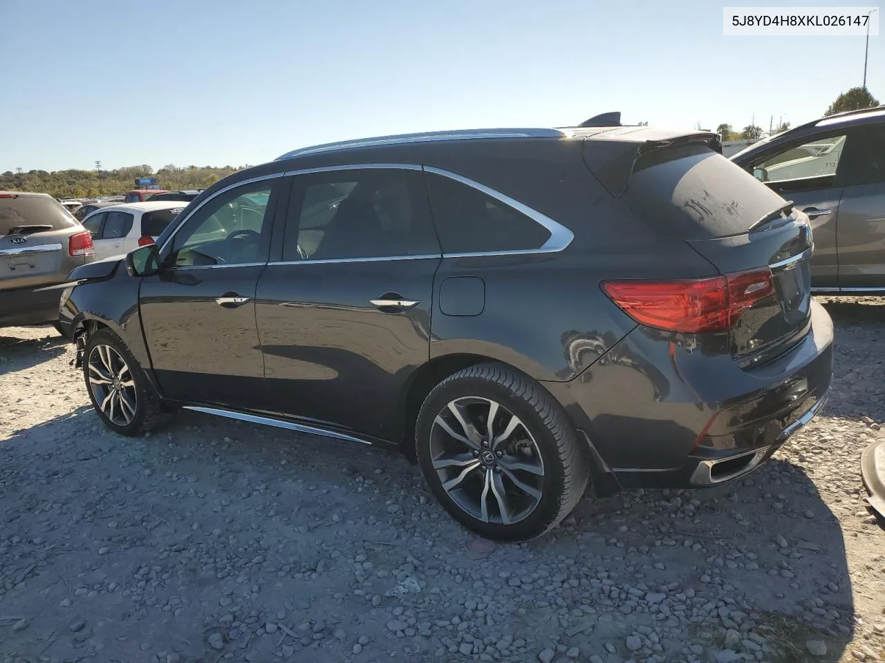 2019 Acura Mdx Advance VIN: 5J8YD4H8XKL026147 Lot: 76484004