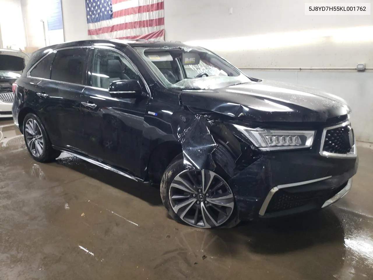 2019 Acura Mdx Sport Hybrid Technology VIN: 5J8YD7H55KL001762 Lot: 76737684