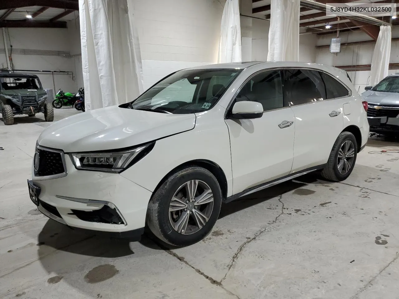 2019 Acura Mdx VIN: 5J8YD4H32KL032500 Lot: 76913404