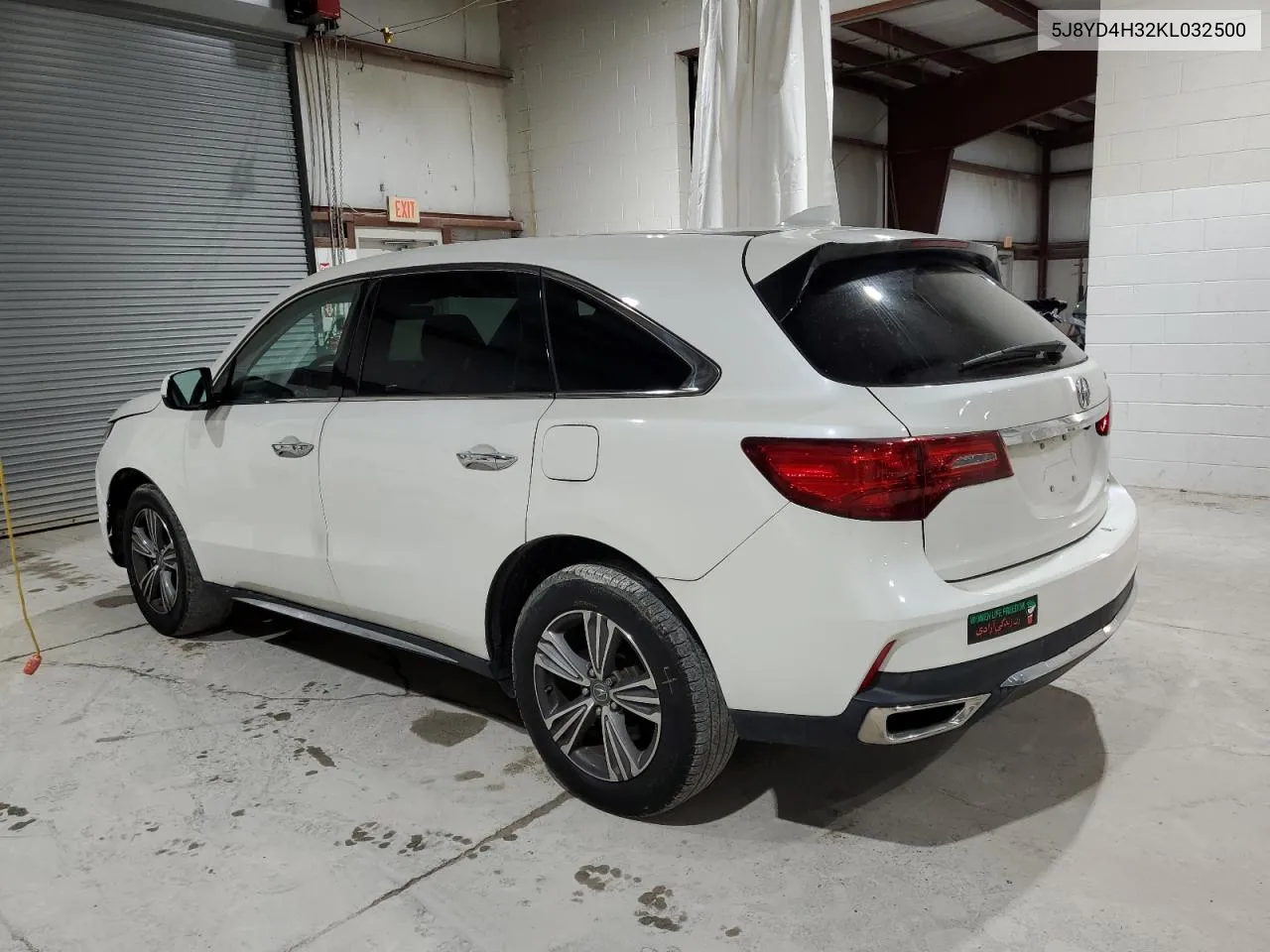 2019 Acura Mdx VIN: 5J8YD4H32KL032500 Lot: 76913404