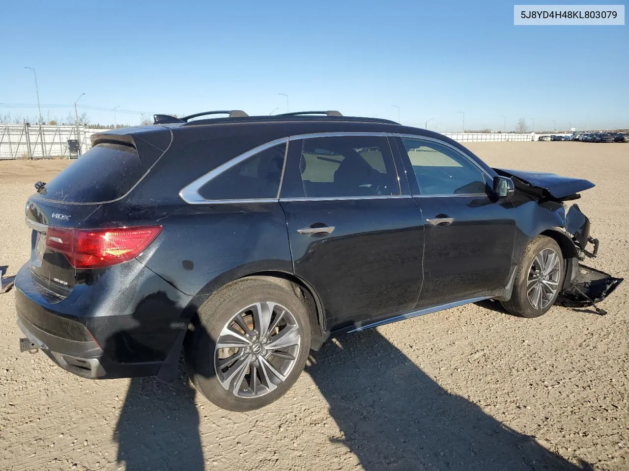 2019 Acura Mdx Technology VIN: 5J8YD4H48KL803079 Lot: 77472254