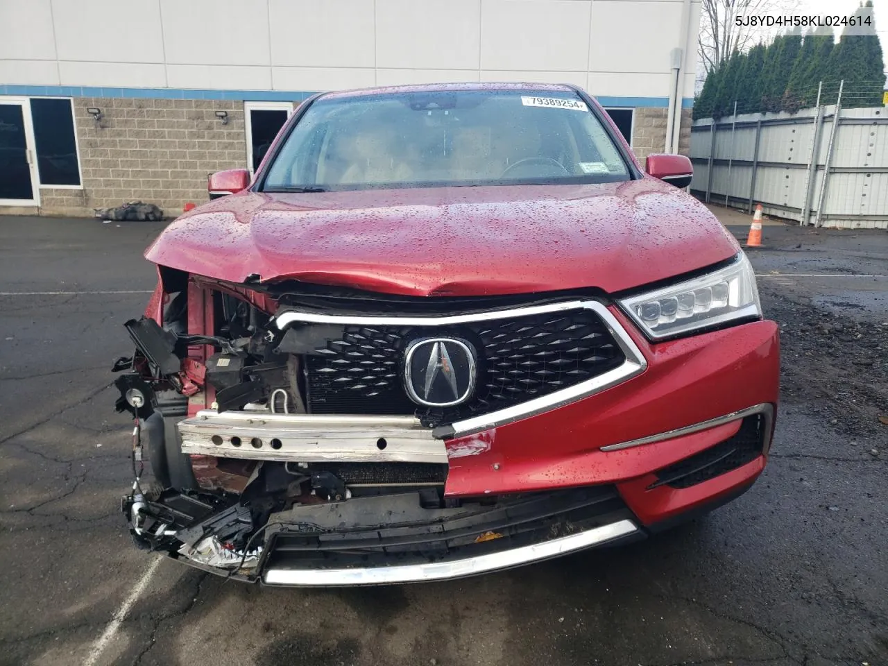 2019 Acura Mdx Technology VIN: 5J8YD4H58KL024614 Lot: 79389254