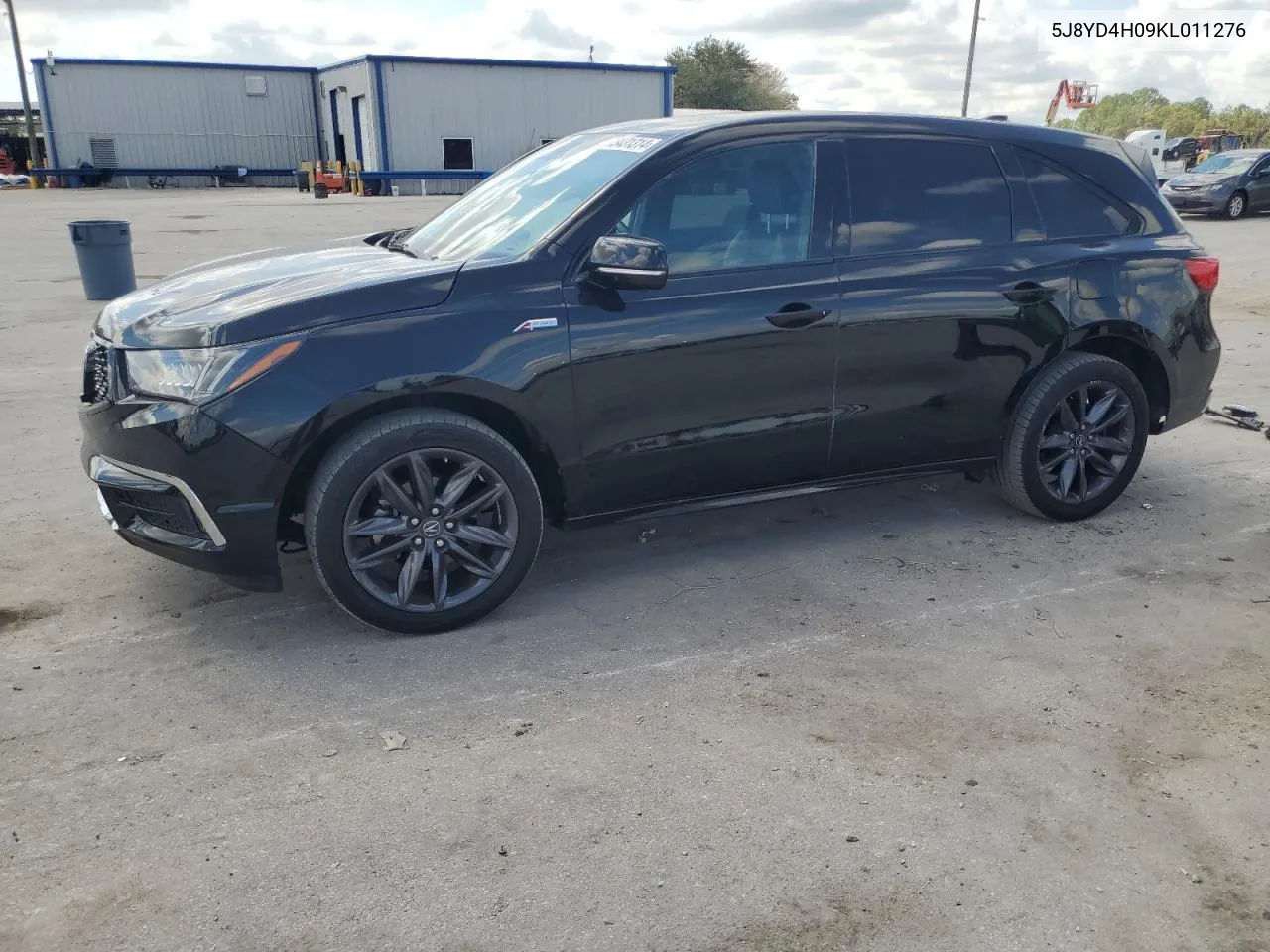 2019 Acura Mdx A-Spec VIN: 5J8YD4H09KL011276 Lot: 80323374