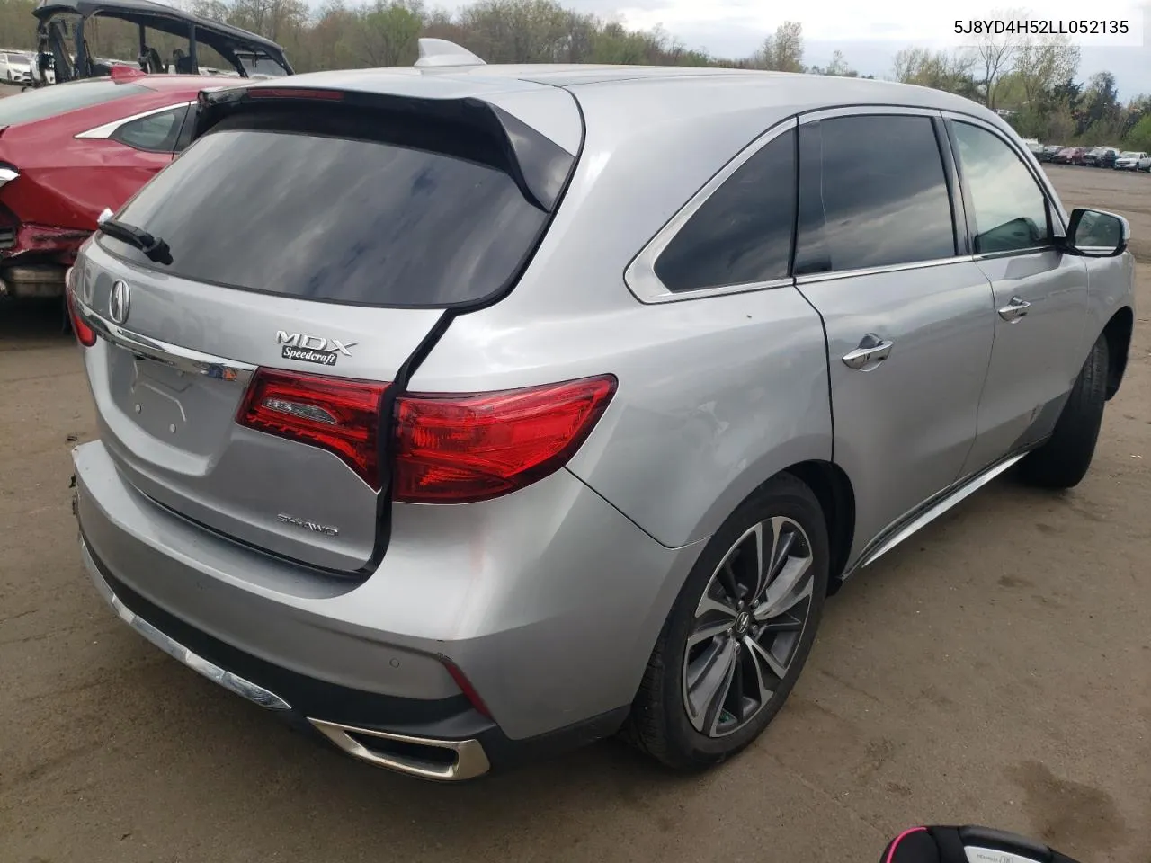 5J8YD4H52LL052135 2020 Acura Mdx Technology