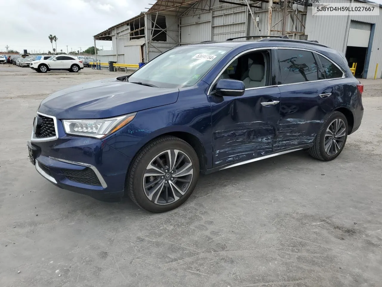 5J8YD4H59LL027667 2020 Acura Mdx Technology