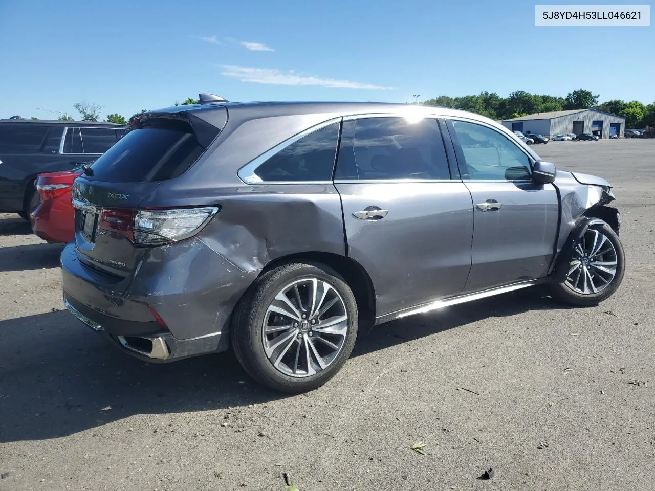 2020 Acura Mdx Technology VIN: 5J8YD4H53LL046621 Lot: 60338294