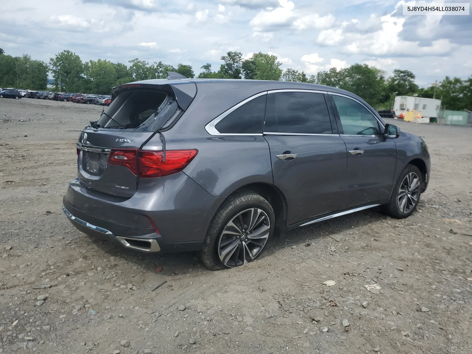 2020 Acura Mdx Technology VIN: 5J8YD4H54LL038074 Lot: 63758604