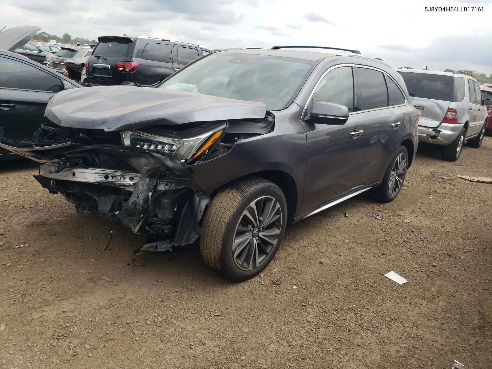 5J8YD4H54LL017161 2020 Acura Mdx Technology