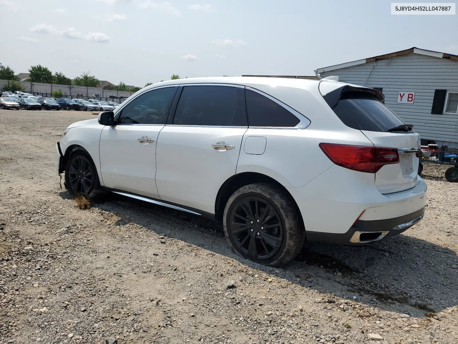 2020 Acura Mdx Technology VIN: 5J8YD4H52LL047887 Lot: 66276634