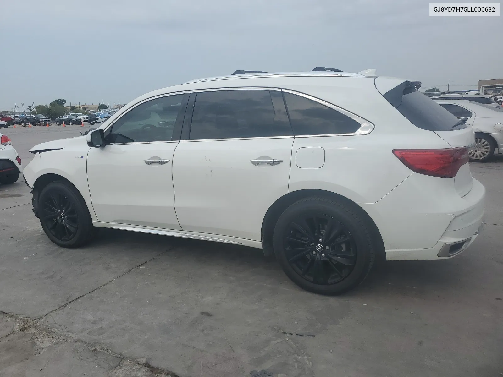 2020 Acura Mdx Sport Hybrid Advance VIN: 5J8YD7H75LL000632 Lot: 66559914