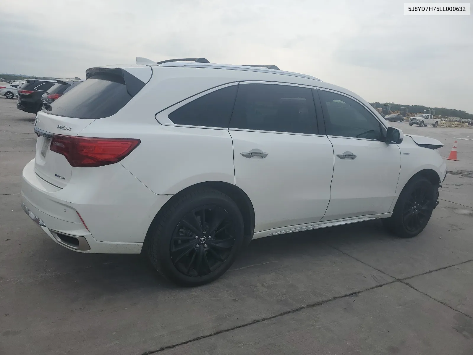 2020 Acura Mdx Sport Hybrid Advance VIN: 5J8YD7H75LL000632 Lot: 66559914