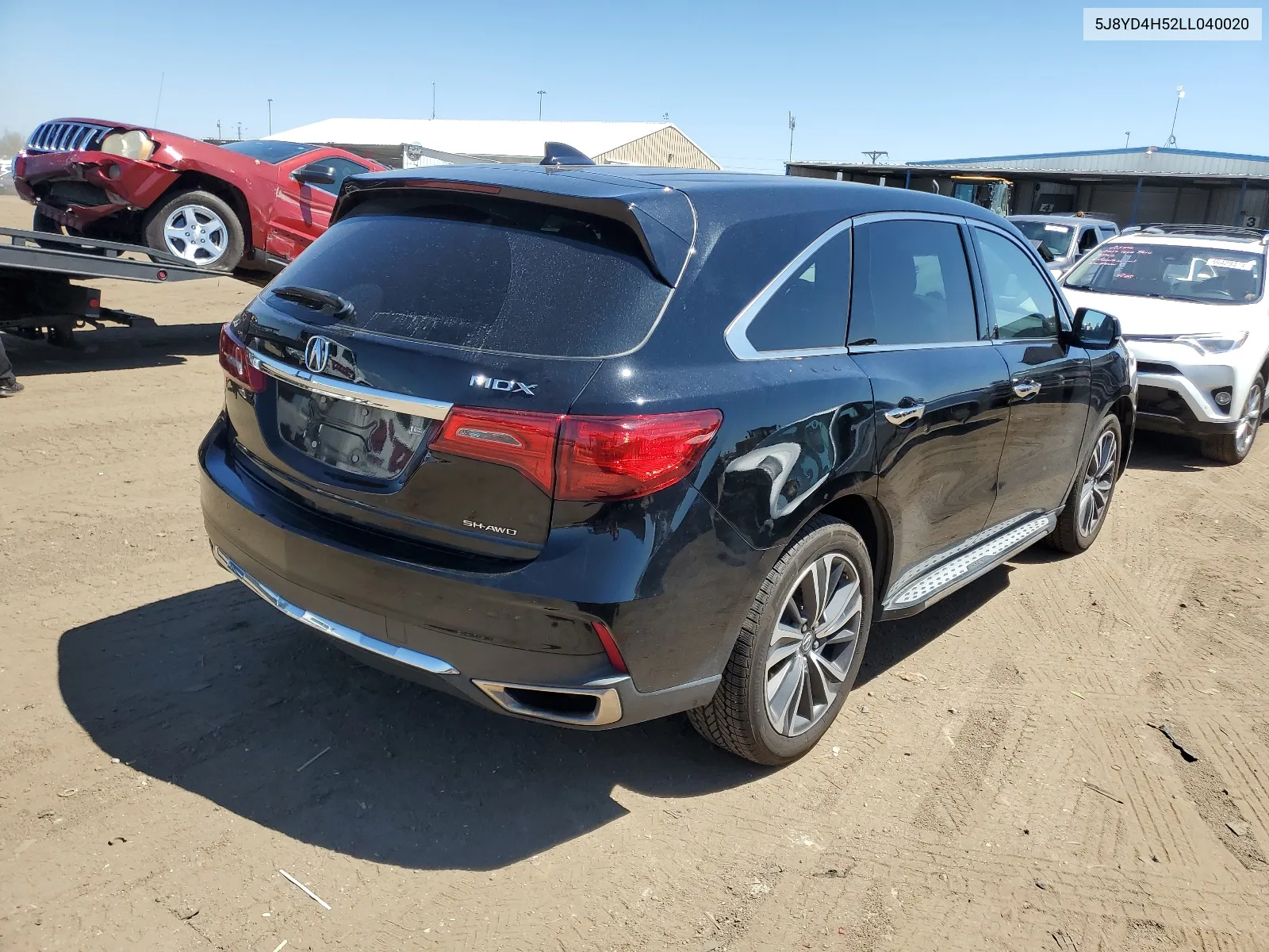 2020 Acura Mdx Technology VIN: 5J8YD4H52LL040020 Lot: 67815374