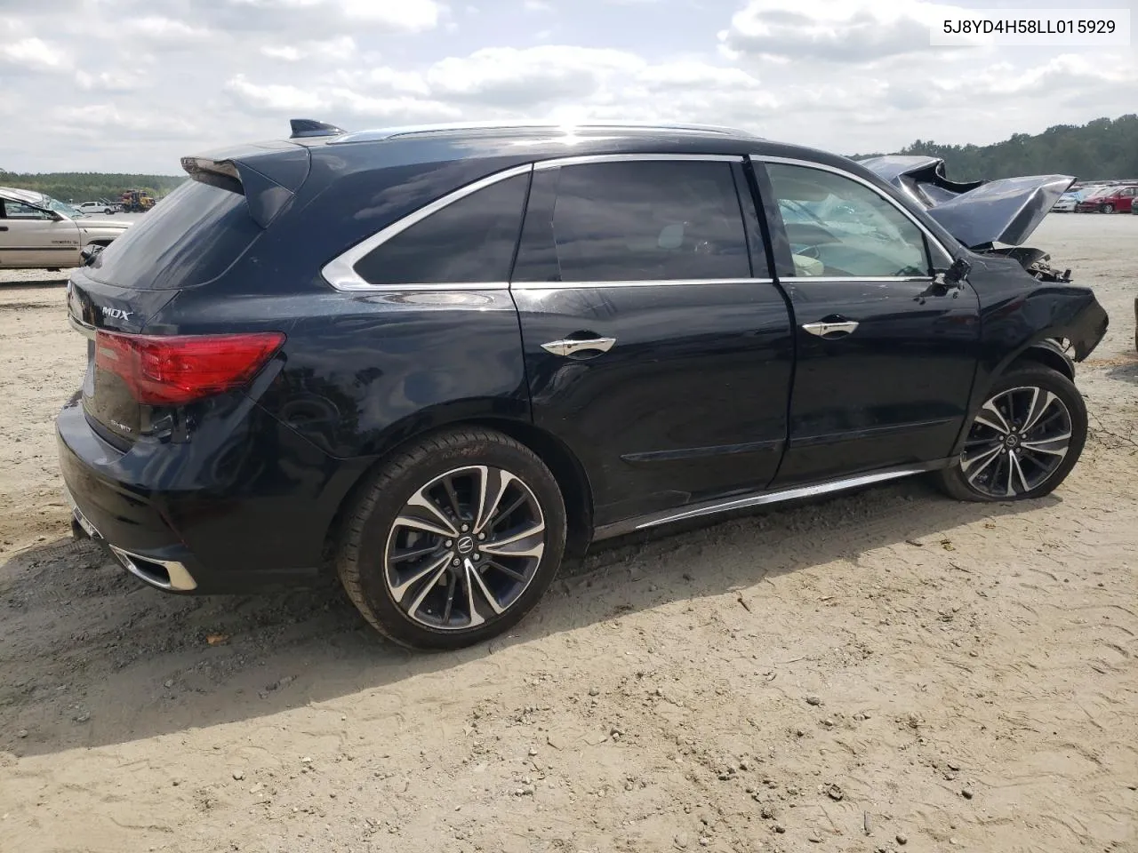 2020 Acura Mdx Technology VIN: 5J8YD4H58LL015929 Lot: 68333384