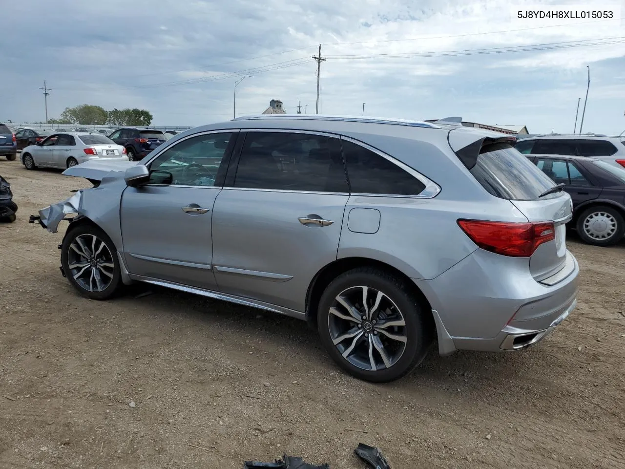 2020 Acura Mdx Advance VIN: 5J8YD4H8XLL015053 Lot: 68817394