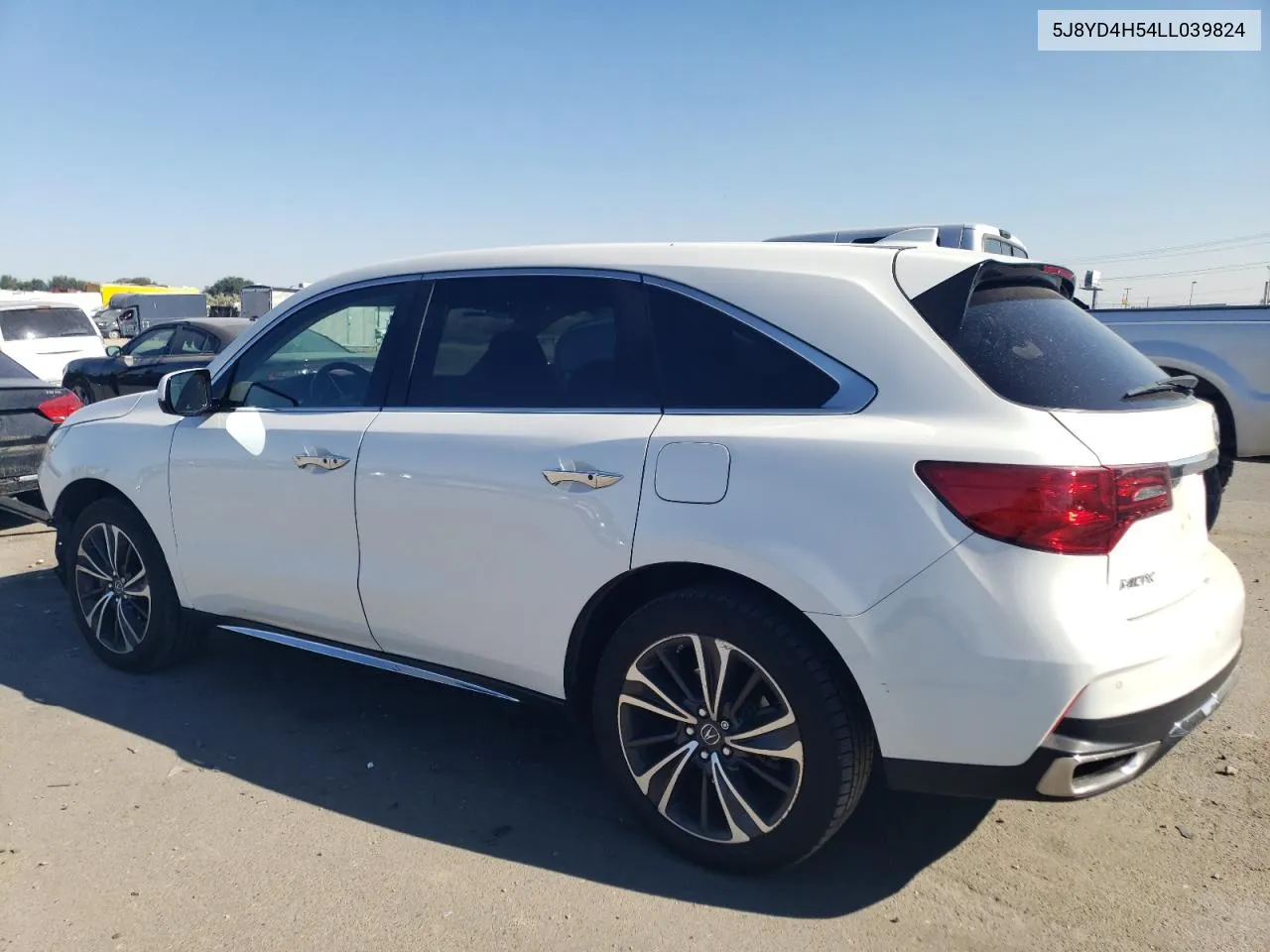 2020 Acura Mdx Technology VIN: 5J8YD4H54LL039824 Lot: 69073024