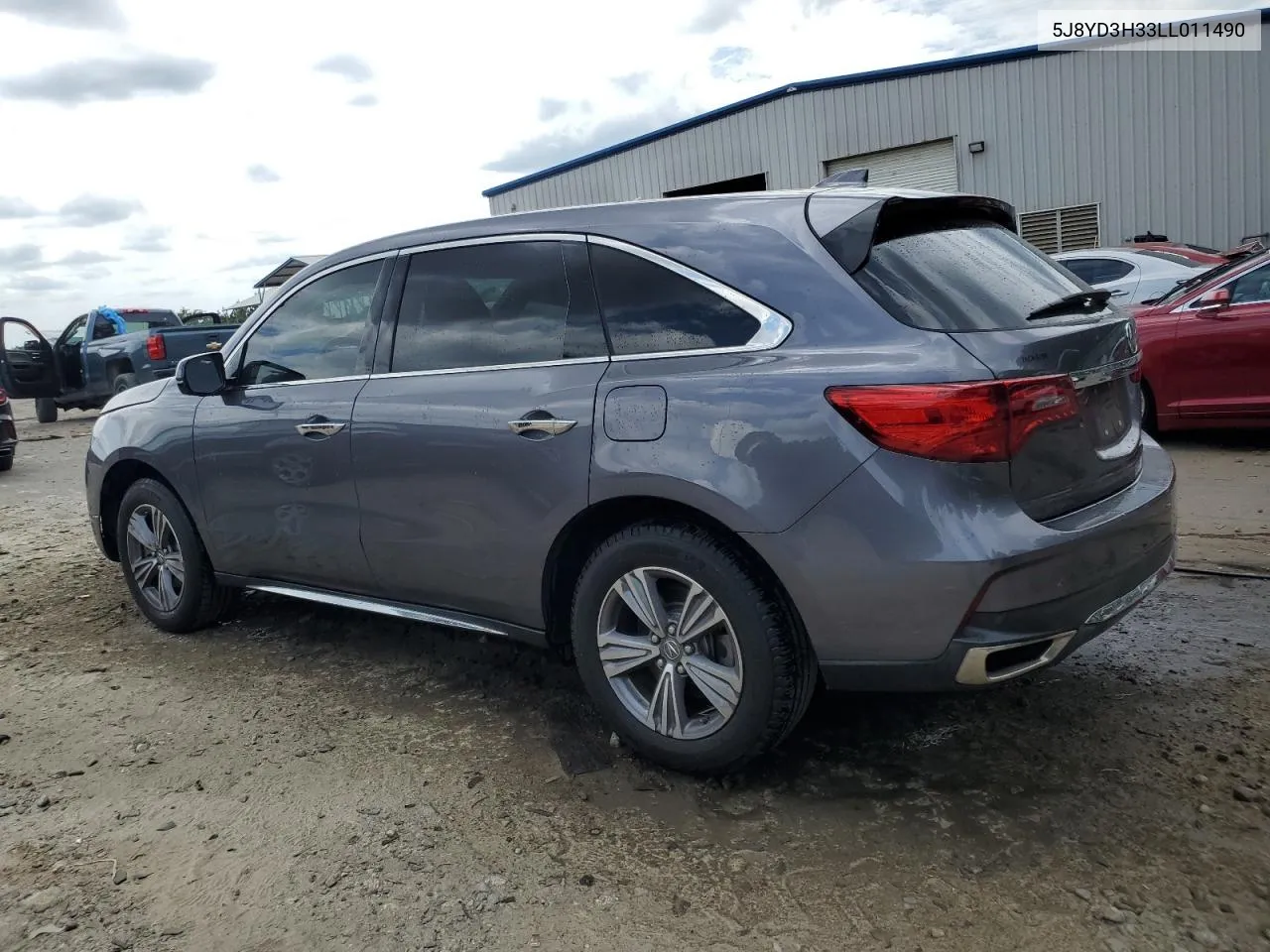 2020 Acura Mdx VIN: 5J8YD3H33LL011490 Lot: 70025084