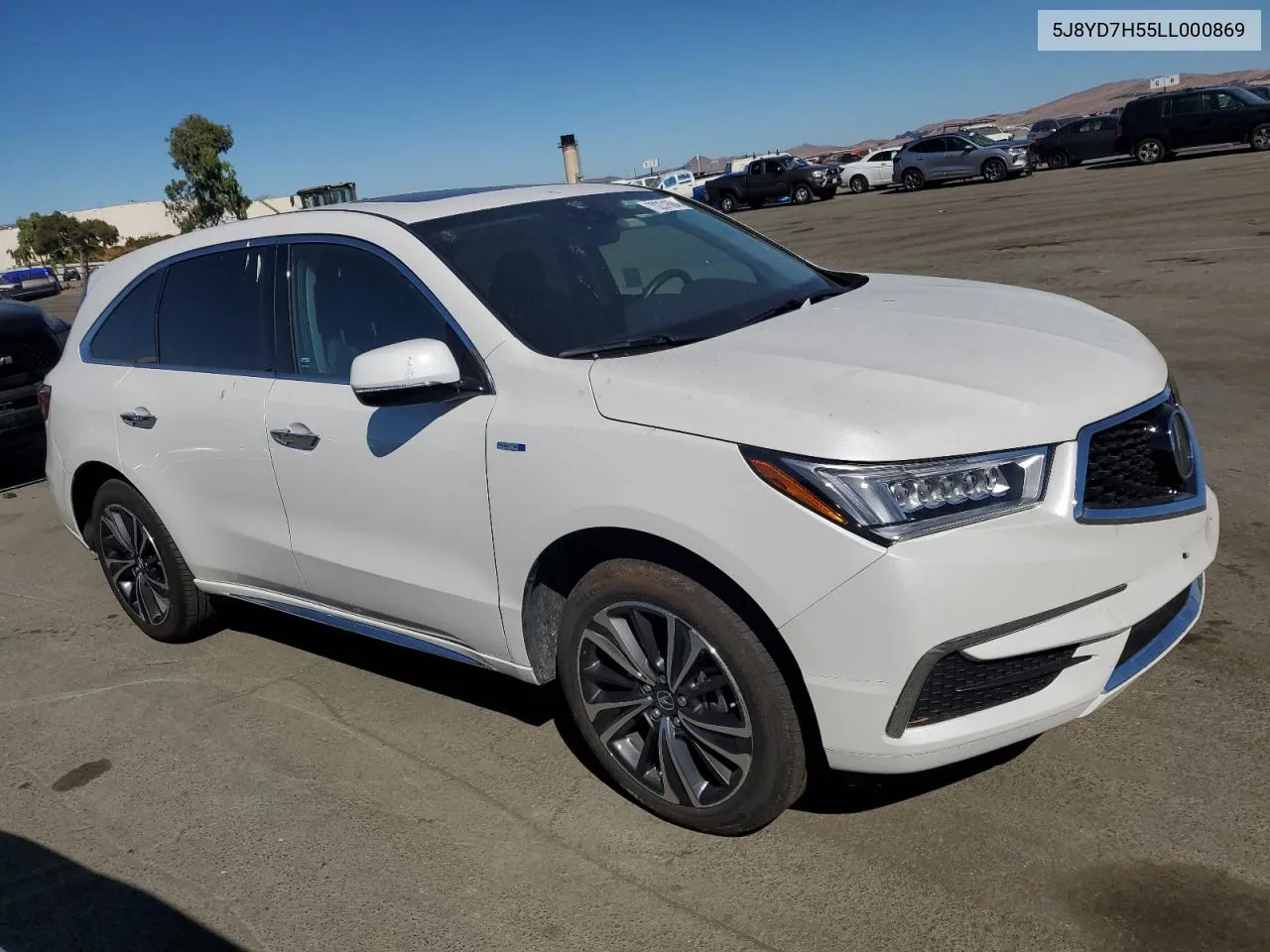 5J8YD7H55LL000869 2020 Acura Mdx Sport Hybrid Technology