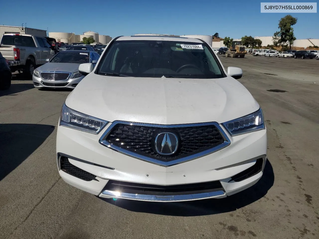 5J8YD7H55LL000869 2020 Acura Mdx Sport Hybrid Technology