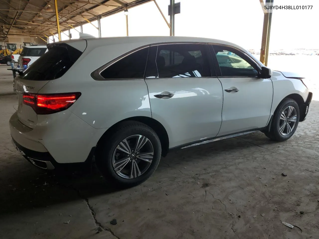 2020 Acura Mdx VIN: 5J8YD4H38LL010177 Lot: 70401824