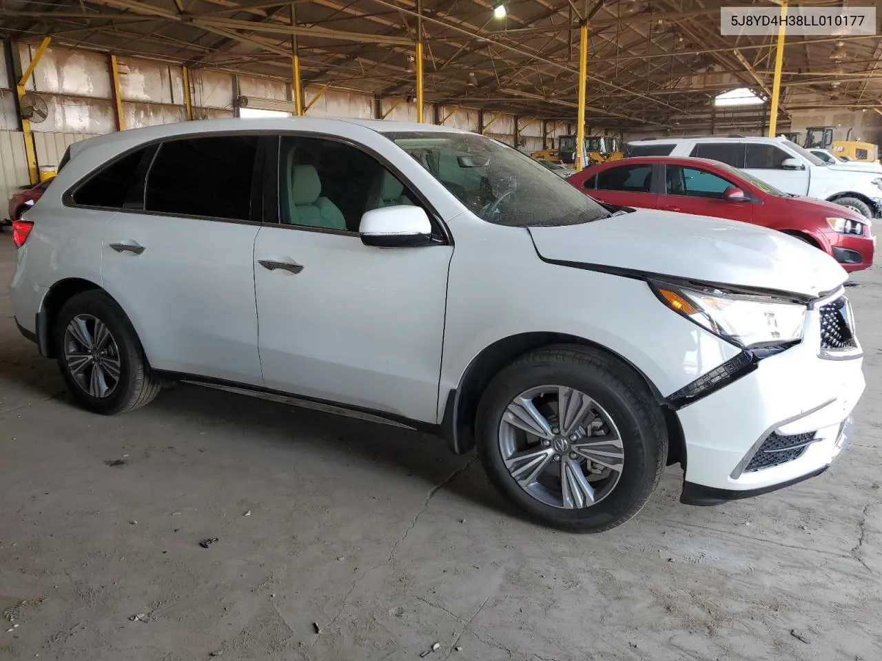 2020 Acura Mdx VIN: 5J8YD4H38LL010177 Lot: 70401824