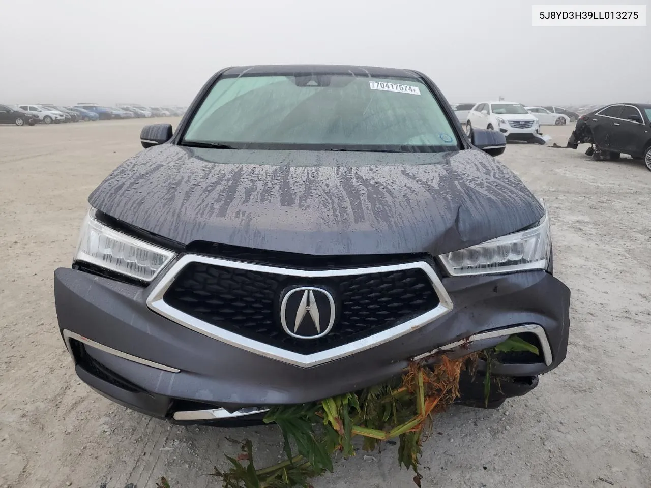 2020 Acura Mdx VIN: 5J8YD3H39LL013275 Lot: 70417574