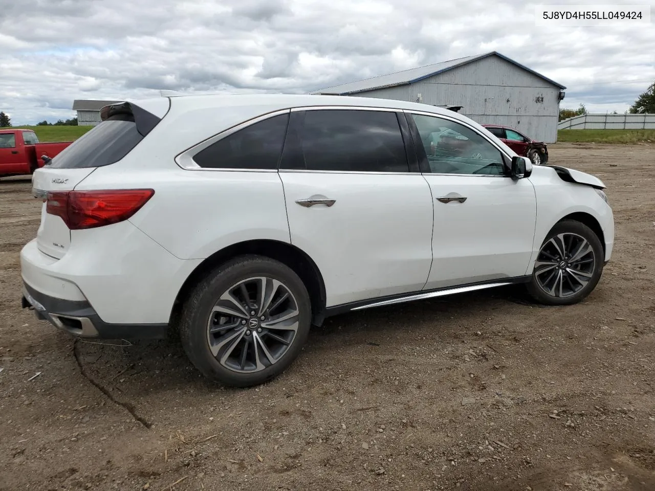 2020 Acura Mdx Technology VIN: 5J8YD4H55LL049424 Lot: 70423774