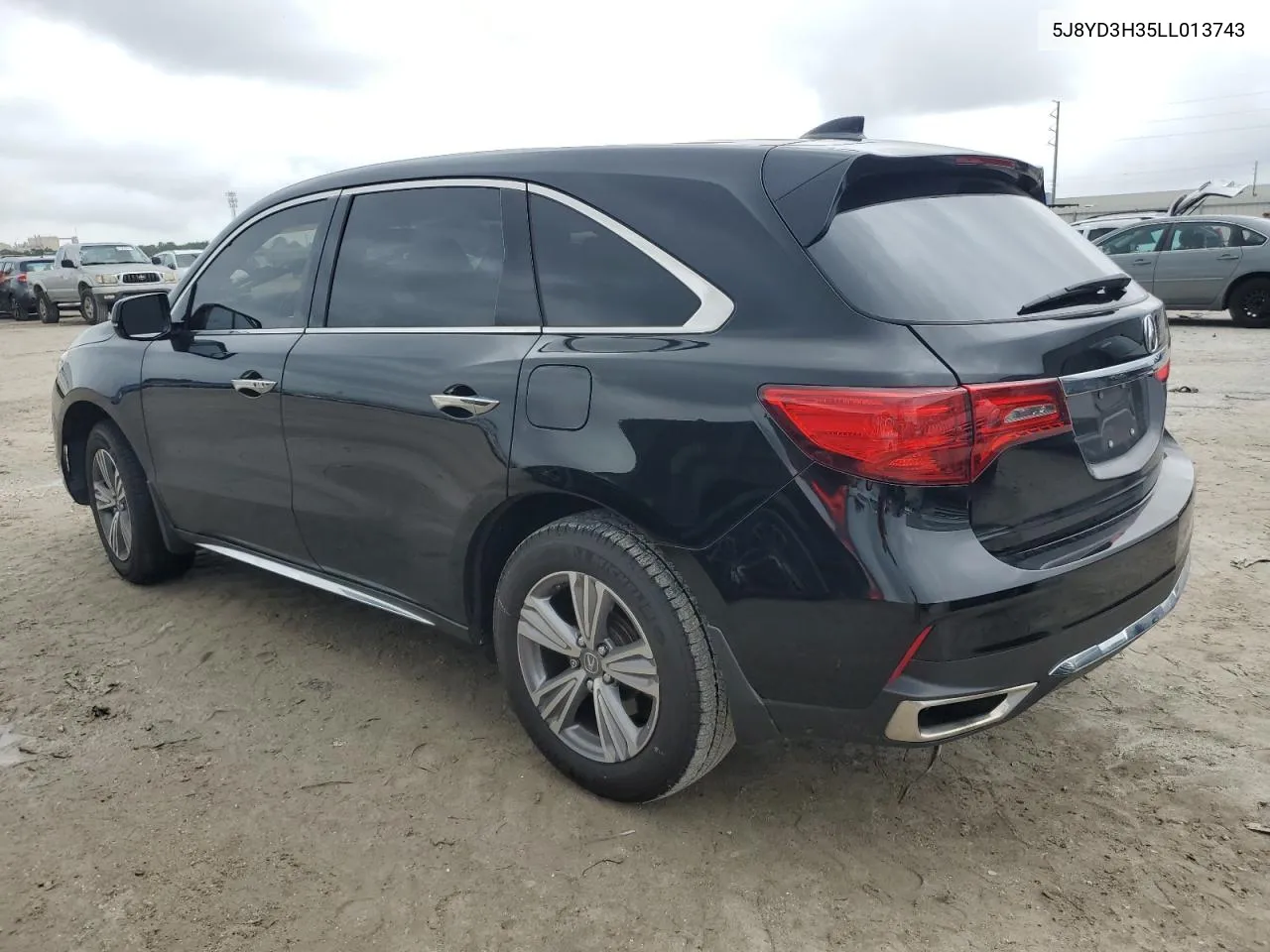 2020 Acura Mdx VIN: 5J8YD3H35LL013743 Lot: 70927524