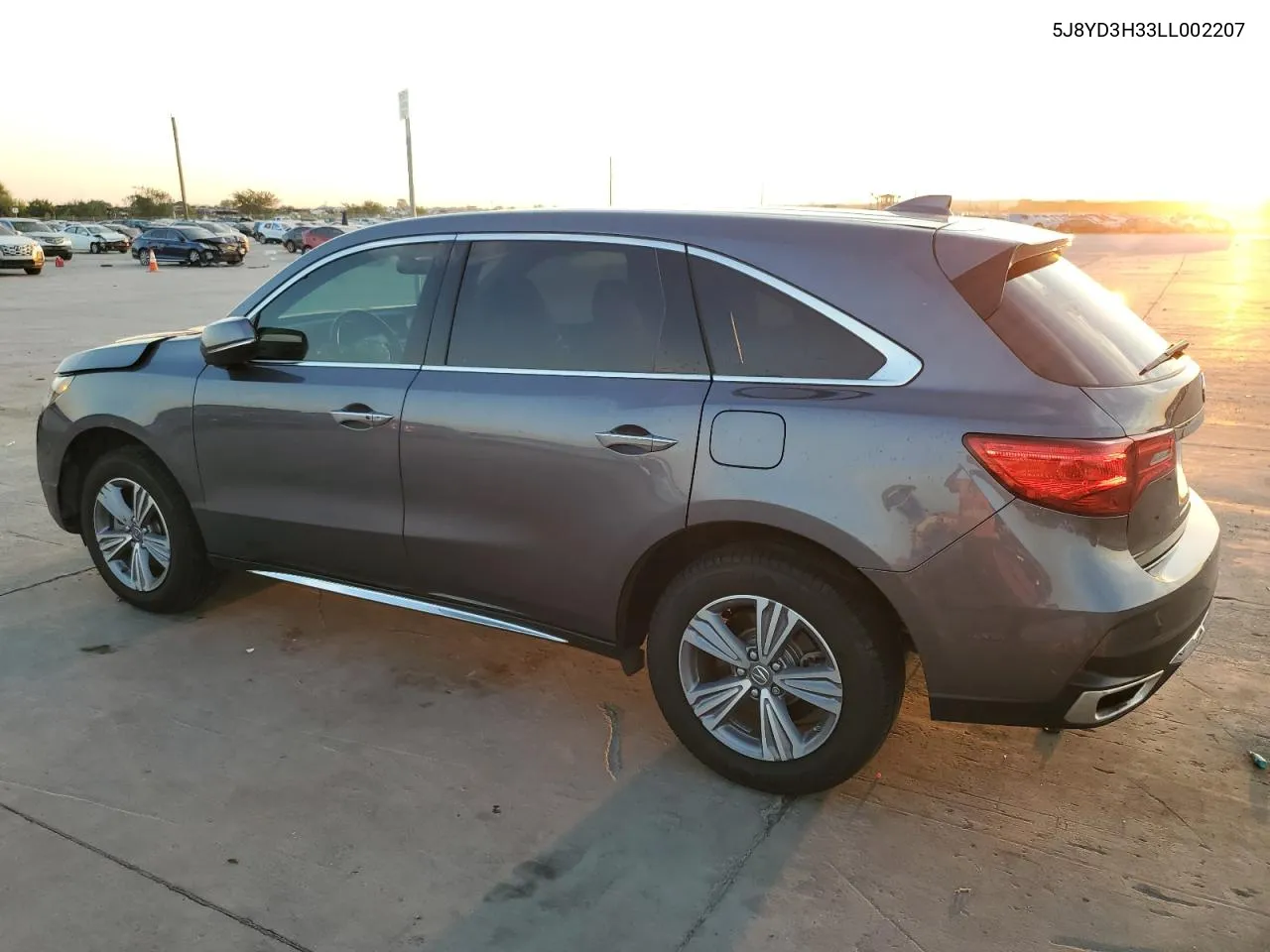 2020 Acura Mdx VIN: 5J8YD3H33LL002207 Lot: 71194504