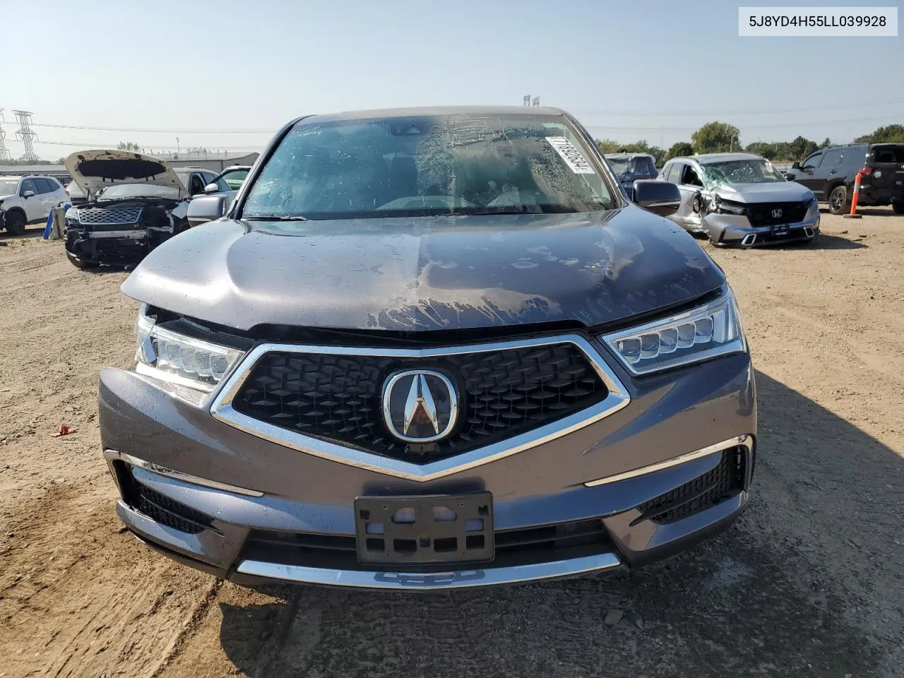 2020 Acura Mdx Technology VIN: 5J8YD4H55LL039928 Lot: 71892634