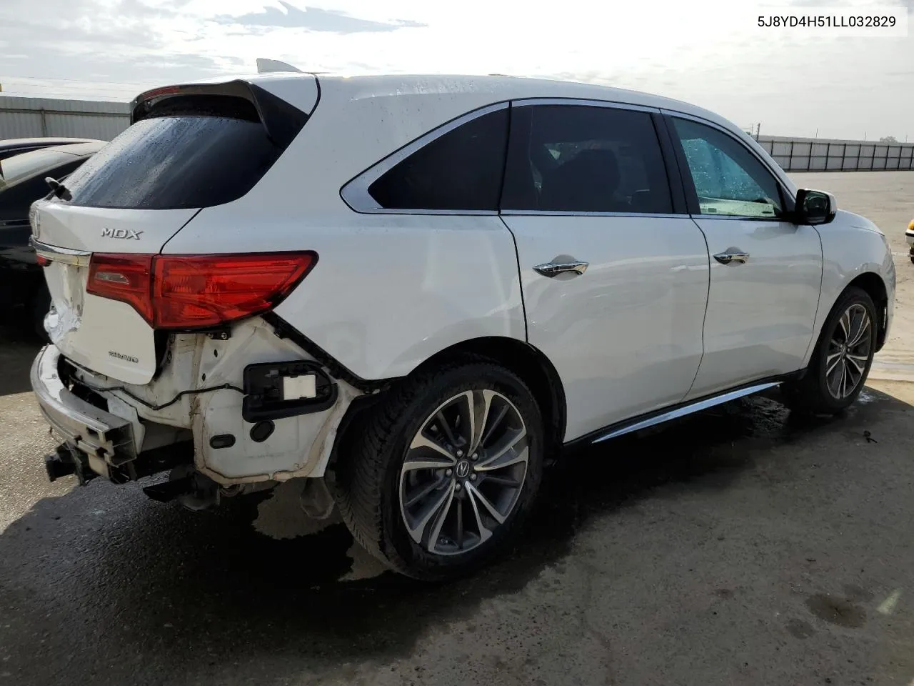 2020 Acura Mdx Technology VIN: 5J8YD4H51LL032829 Lot: 71962554