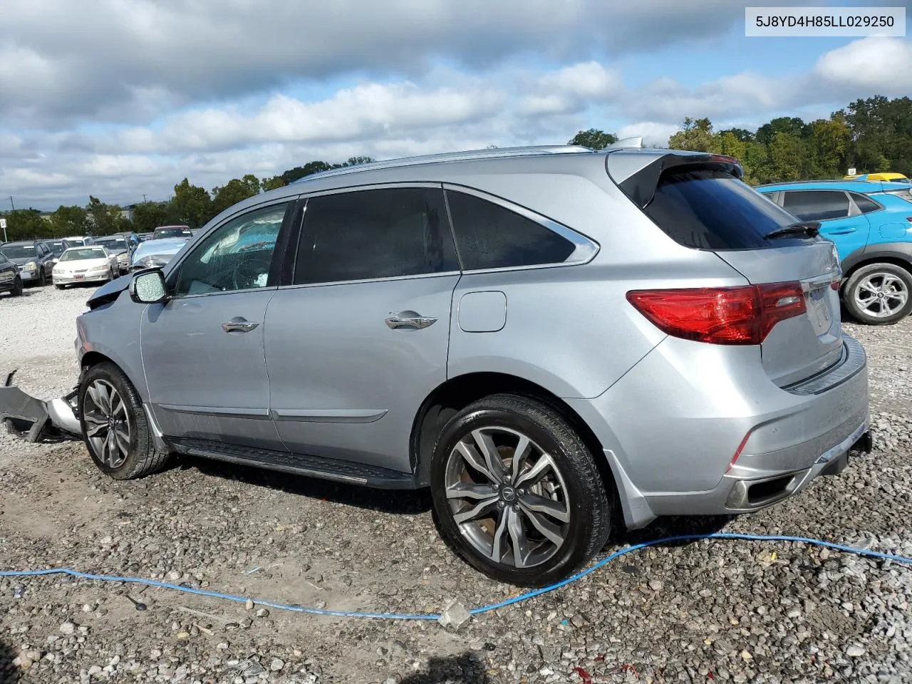 2020 Acura Mdx Advance VIN: 5J8YD4H85LL029250 Lot: 72891134