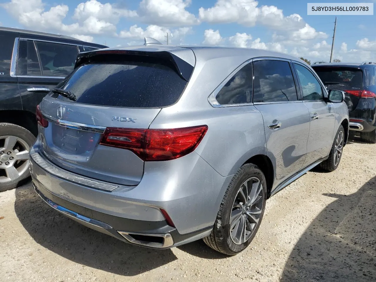 2020 Acura Mdx Technology VIN: 5J8YD3H56LL009783 Lot: 74694534