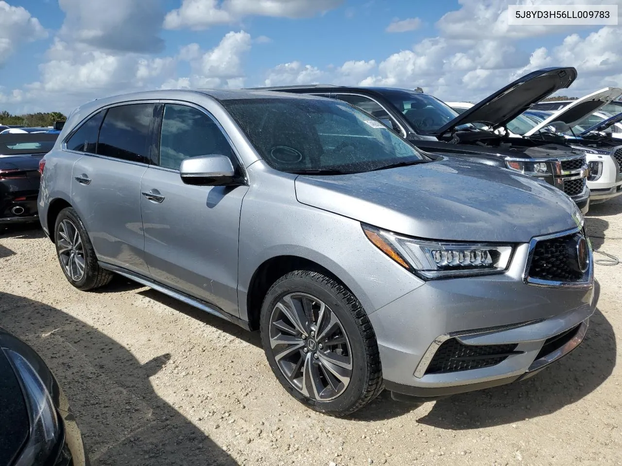 2020 Acura Mdx Technology VIN: 5J8YD3H56LL009783 Lot: 74694534