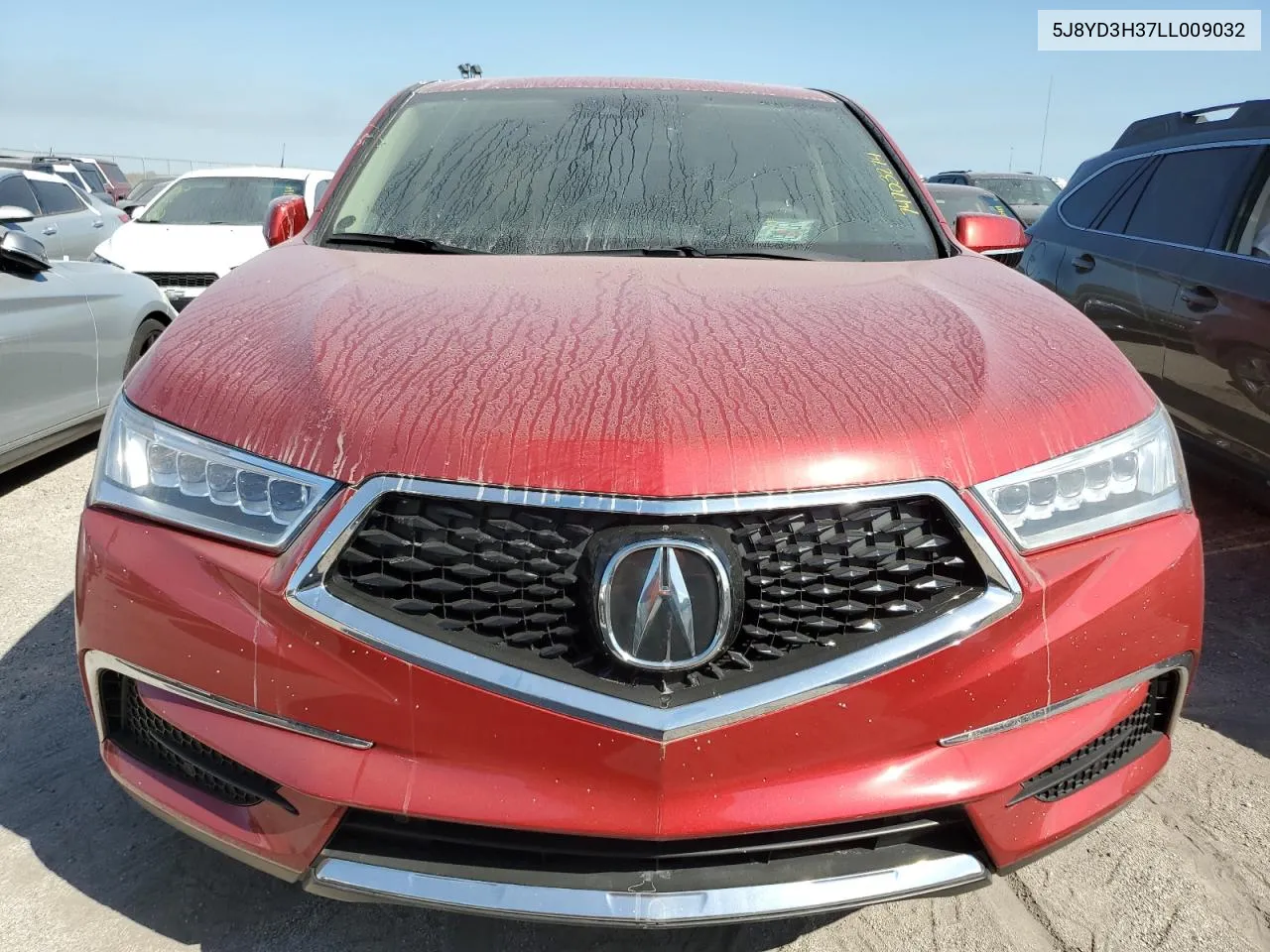 2020 Acura Mdx VIN: 5J8YD3H37LL009032 Lot: 74703274