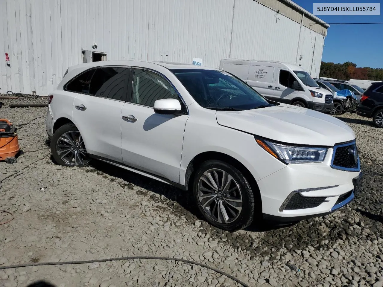 2020 Acura Mdx Technology VIN: 5J8YD4H5XLL055784 Lot: 76736234